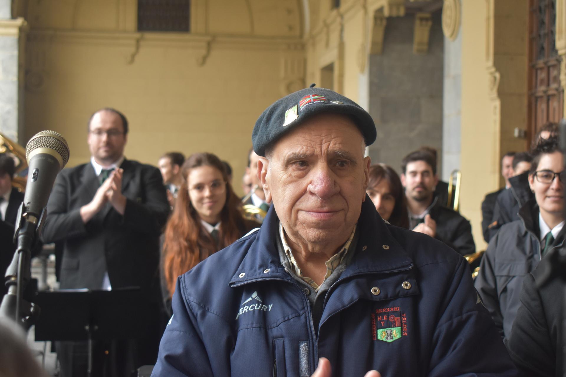 Miguel Lujanbiori aitortza egin zion Musika Bandak