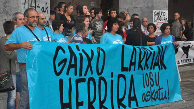 Hernaniko preso guztiak borrokan, Uribetxeberria eta gaixo larriak askatzeko