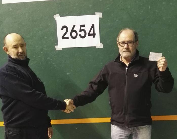 2.654 zenbakiarekin, Dani Frutosentzat izan da Gabonetako saskia
