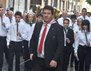 San Joan kontzertua eskainiko dute gaur Hernaniko Musika Bandak eta Hernaniko Txistulariek, Plazan