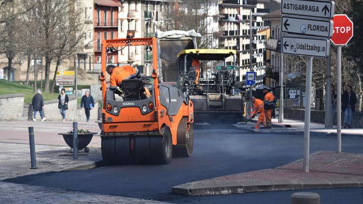 Asfaltatze lanak datorren astean, Astigarragan eta Hernanin