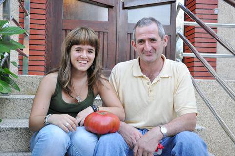 Kiloterdiko tomate puska, bergaretxetarrenean