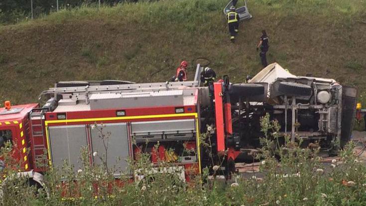 Astelehen beltza, bi istripu eta bi hildakorekin