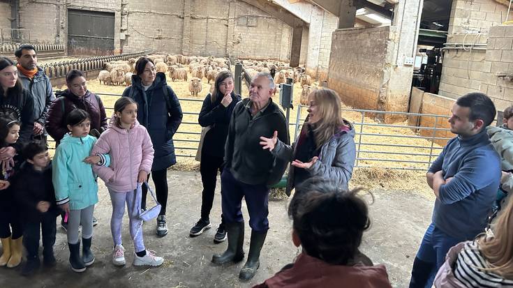 Gazta egin eta arkumeak gertutik  ikusteko bi saio, Telleri Zaharren