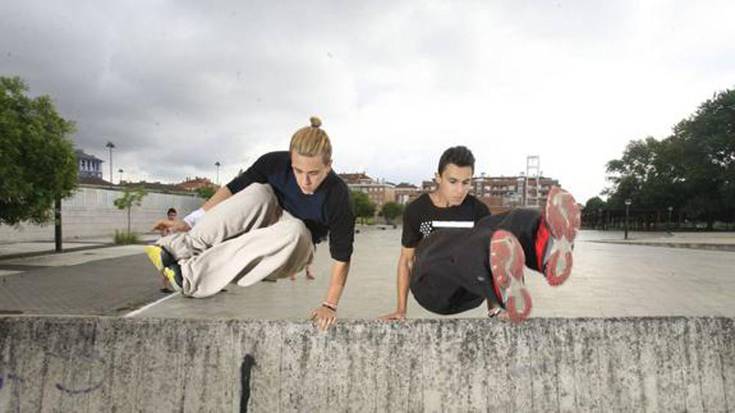 Parkour ikastaroa, asteazkenetik bost saiotan