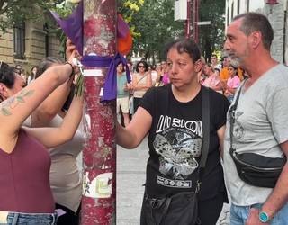 Charo Roman oroitzeko ekitaldia, erail zutela 15 urte bete direnean
