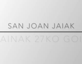 San Joanak - ekainaren 27ko goiza