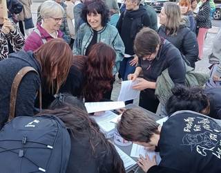 1.815 sinadura bildu ditu Ikatz Ganeren kontrako herri helegiteak, eta 2.500era iristeko erronka jarri dute