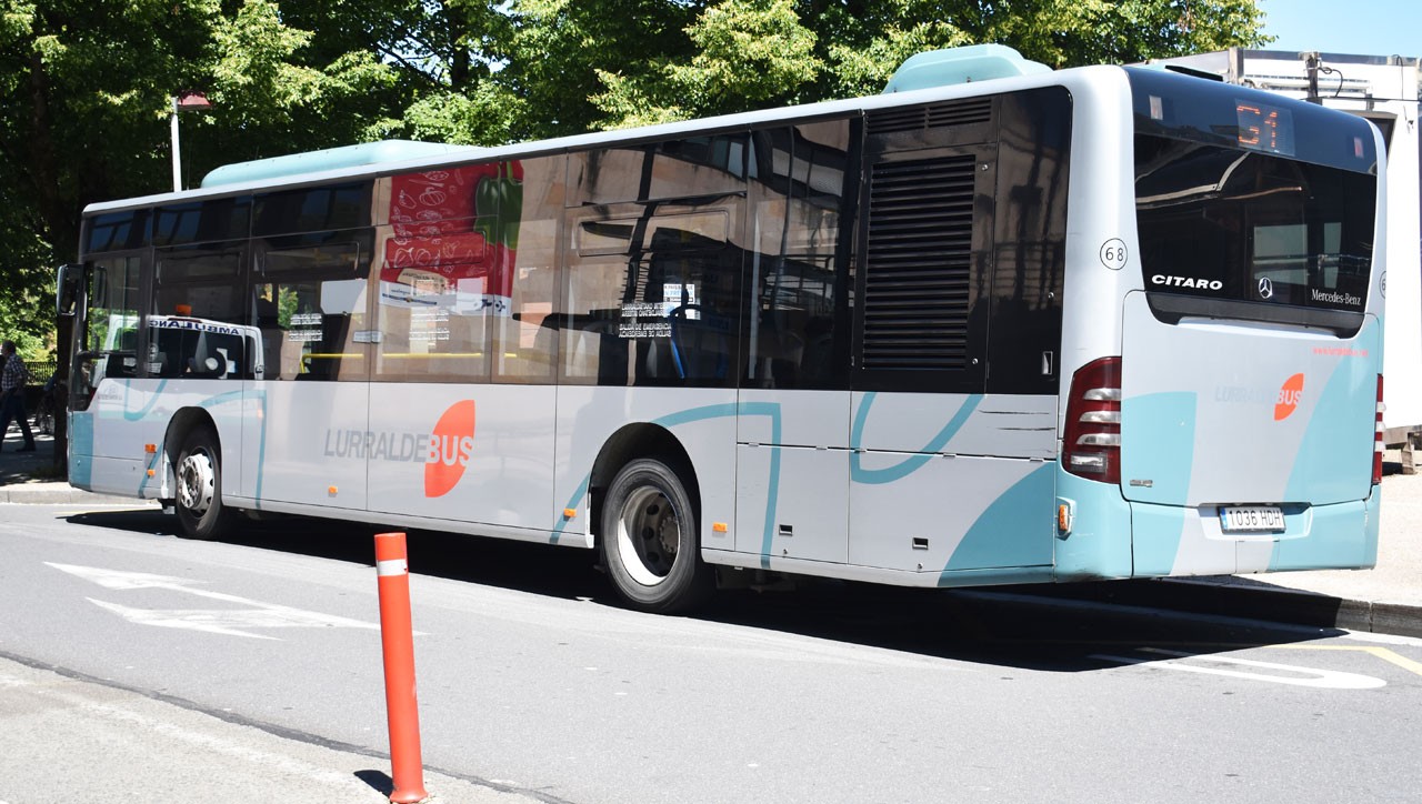 Udako ordutegia martxan, Goizueta  eta Hernani arteko autobusak