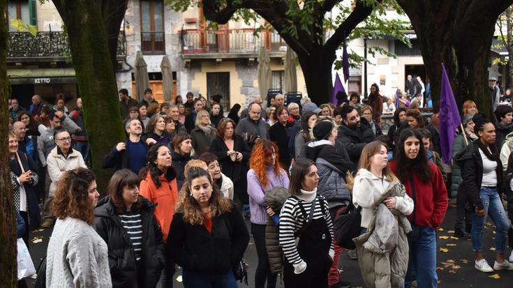 Indarkeria matxistaren aurkako aldarriek bailarako kaleak hartuko dituzte gaur