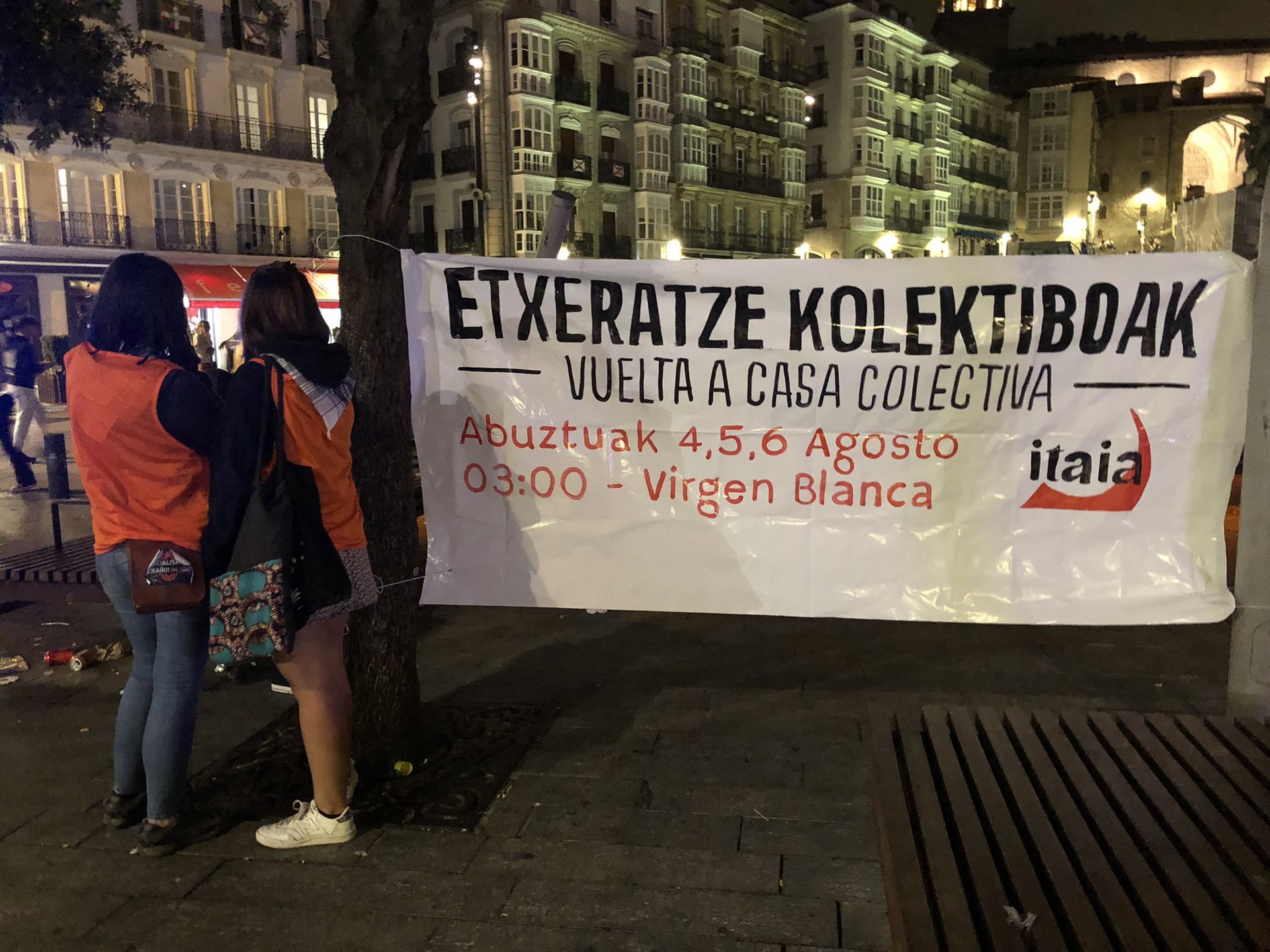 Emakumeentzako etxeratze kolektiboak antolatu ditu Itaiak, Biteritik, San Joanetako hiru egunetan