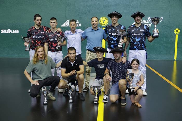 Barrenetxeak txapel berri bat lortu du Jai Alai Summer season irabazita