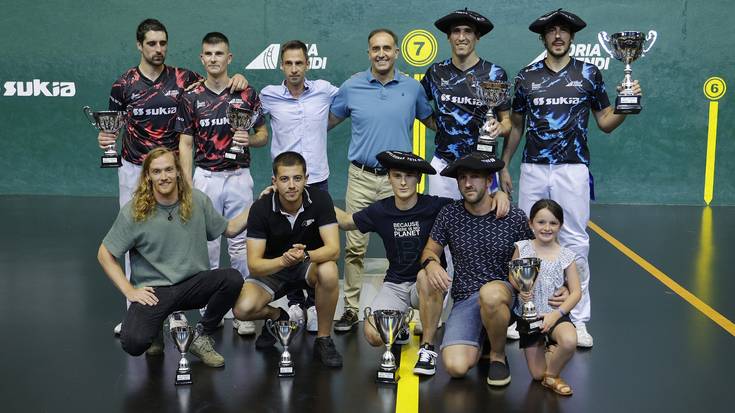 Barrenetxeak txapel berri bat lortu du Jai Alai Summer season irabazita