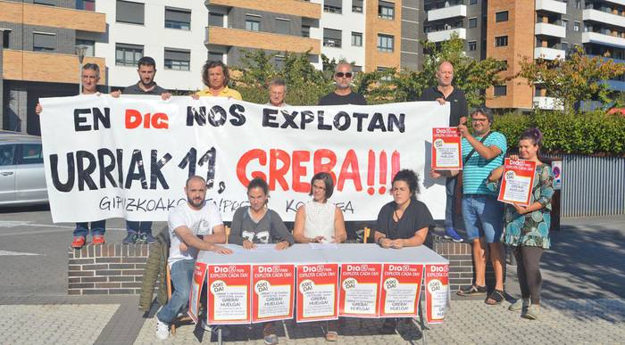 Greba DIA%k gaur, «esplotazioa eta prekaritatea» salatzeko