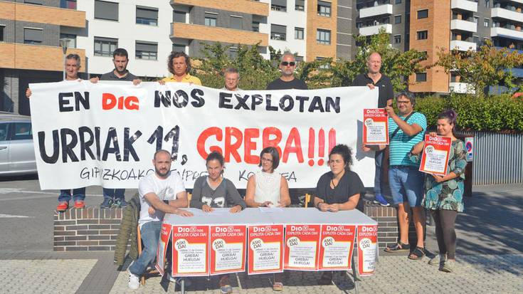 Greba DIA%k gaur, «esplotazioa eta prekaritatea» salatzeko