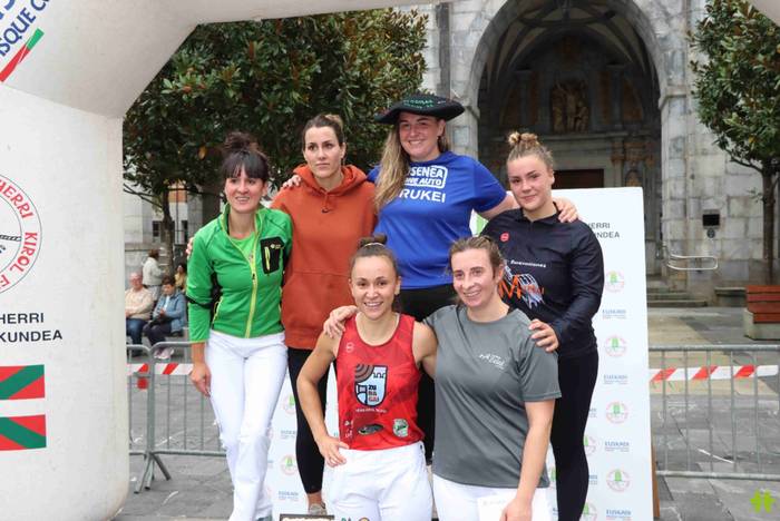 Laiene Pikabea hirugarren, Sorondok txapela berreskuratu duen txapelketan