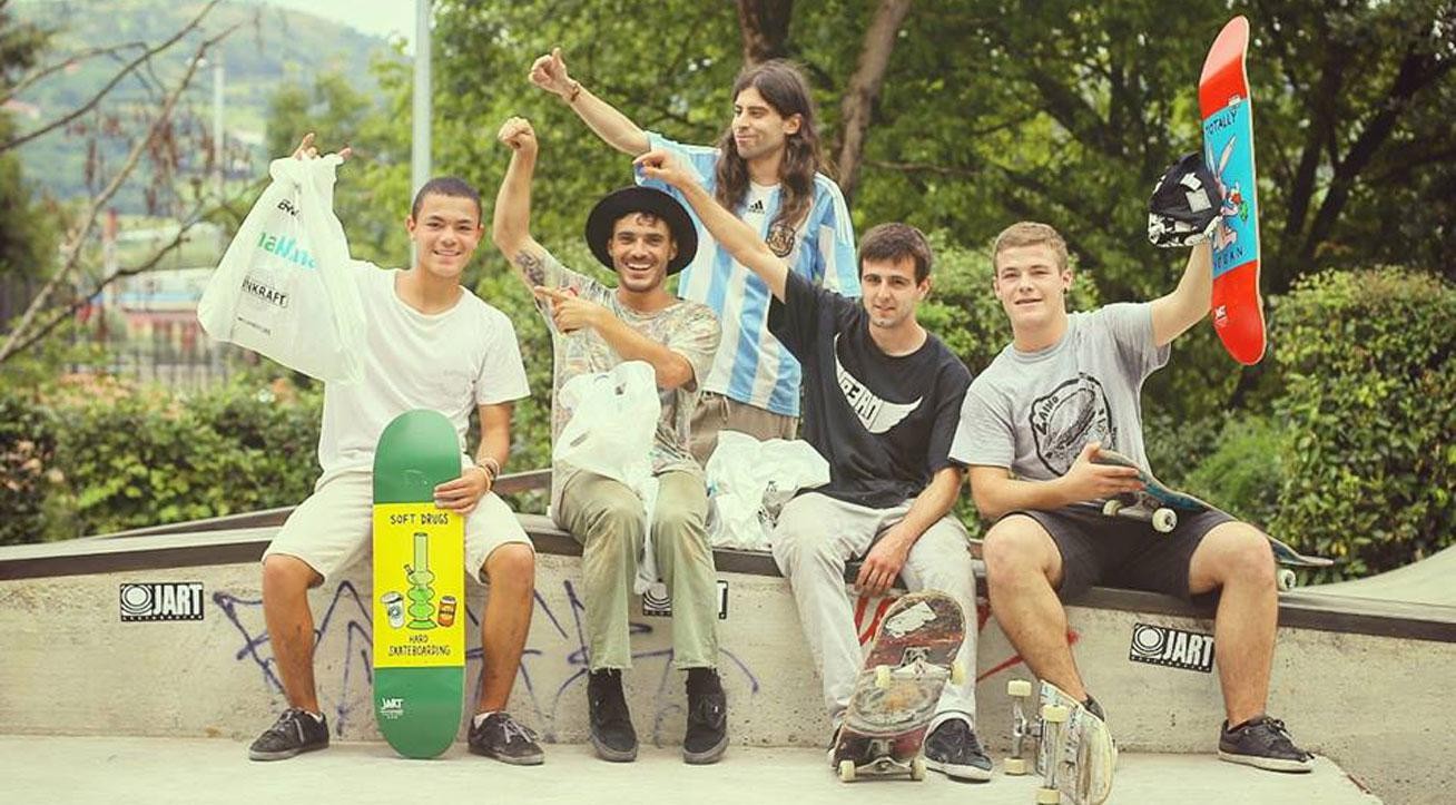Maila altua eta lehia zintzoa, skate txapelketan