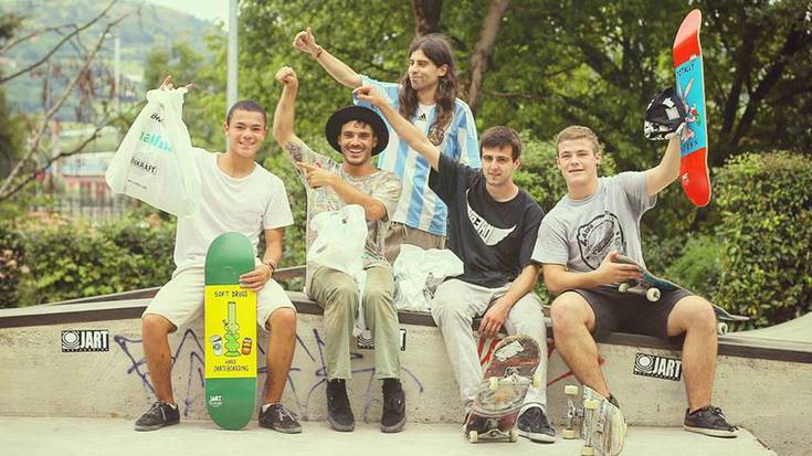 Maila altua eta lehia zintzoa, skate txapelketan