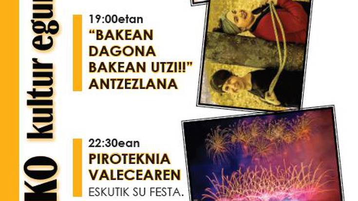 Ergobiko kultur eguna 2020 antolatu dute, eta adin guztiei zuzendutako egun osoko programazioa izango da