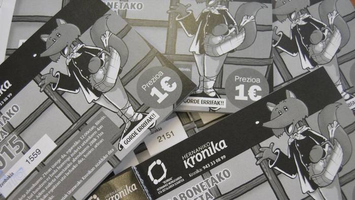 San Joan Konpartsako zozketako errifa sariduna 8326 zenbakia izan da