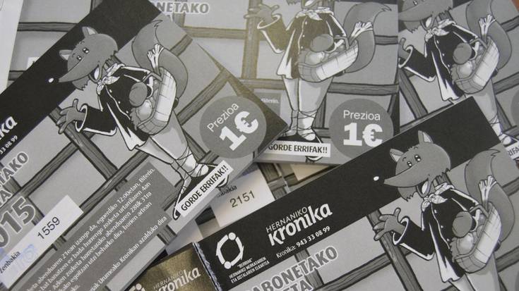 San Joan Konpartsako zozketako errifa sariduna 8326 zenbakia izan da
