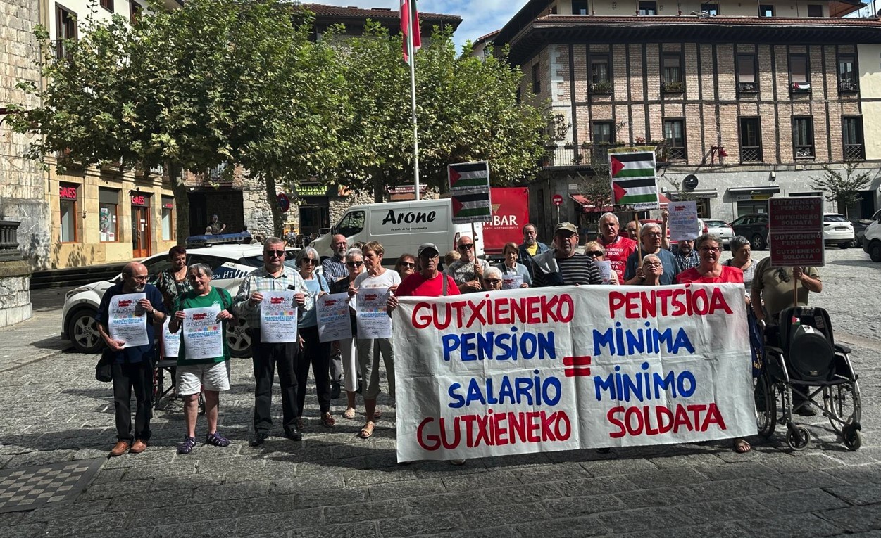 Pentsiodunek manifestazioa deitu dute larunbat honetarako