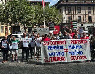 Pentsiodunek manifestazioa egingo dute gaur eguerdian, Boulevardetik abiatuta