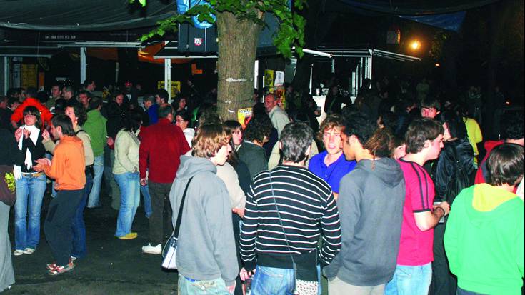 Aurten ere, Txosnak 
izango dira gaueko animatzaile 