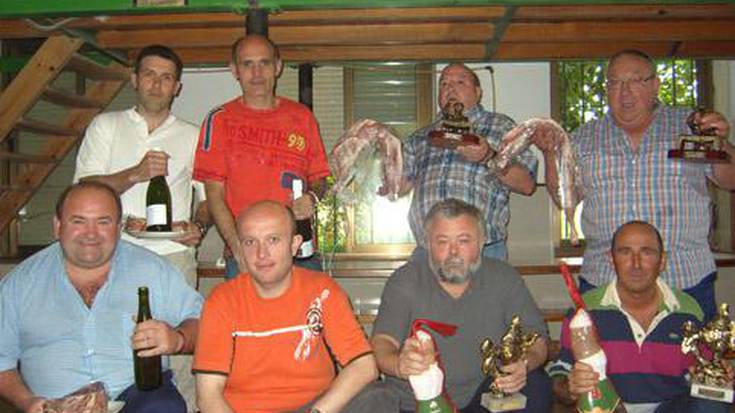 Patxi Mendizabal eta Ramon Larrarte mus 
txapelketako irabazleak