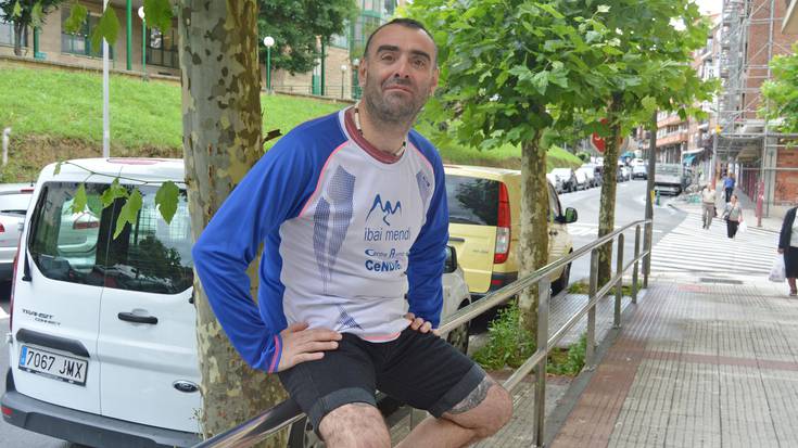 «Oso gogorra izango da zintan 24 ordu egitea oinutsik, baina Julenerengatik egin badezaket...»