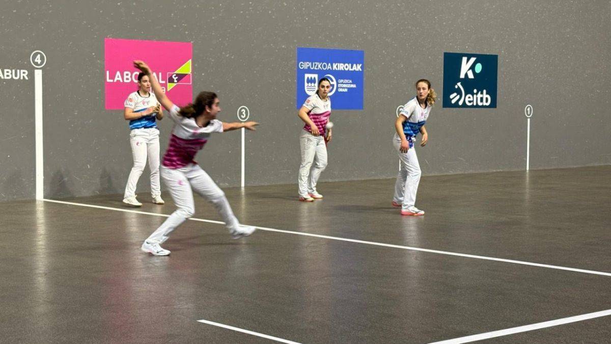 Binakakoaren finalera sailkatu dira Alize Sagardui eta Enara Gaminde