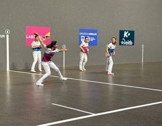 Binakakoaren finalera sailkatu dira Alize Sagardui eta Enara Gaminde