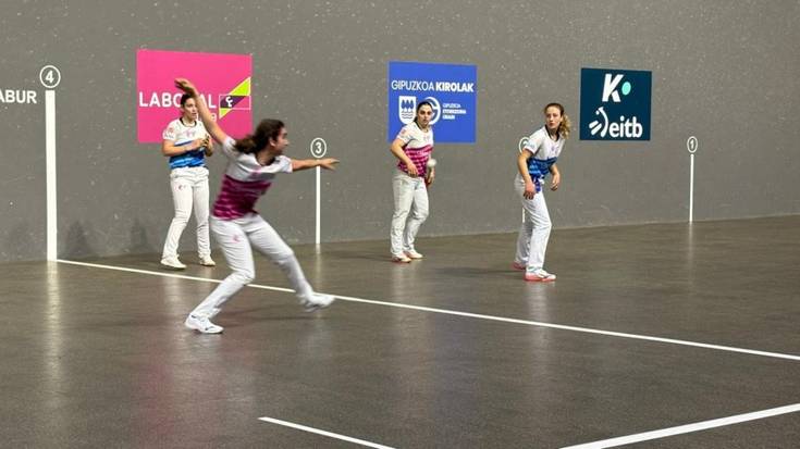 Binakakoaren finalera sailkatu dira Alize Sagardui eta Enara Gaminde