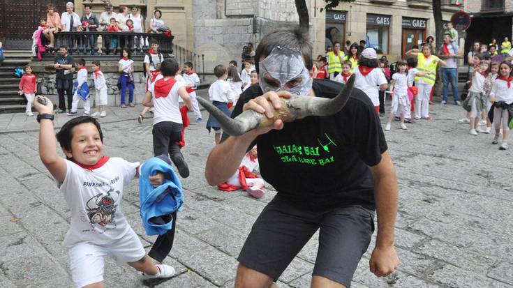«San Ferminetara, ondo pasatzera...»