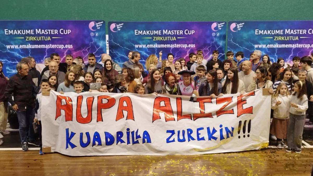 Ikaragarria egin du Alize Sagarduik: txapela estreinako Binakakoan!