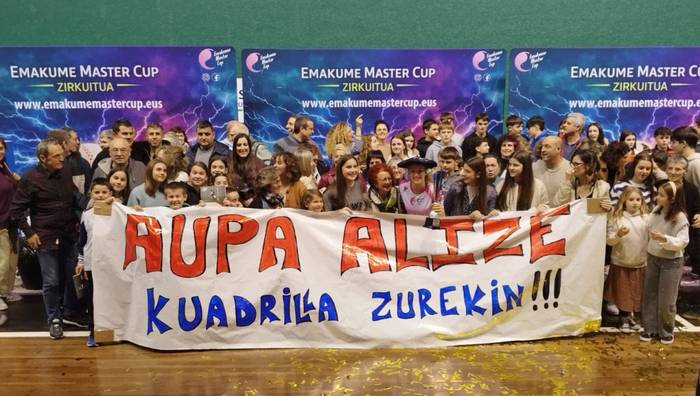 Ikaragarria egin du Alize Sagarduik: txapela estreinako Binakakoan!