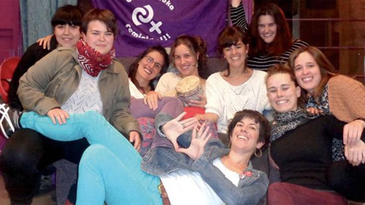 «Txosna bakarrik ez, Gune Feminista sortzen saiatu gara, zentzu zabalagoan ulertuta» 