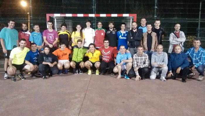 Pablo Garciaren formakuntza saioa jaso zuten arbitroek