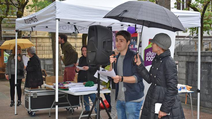 Elkarrekin Podemos: Proposamenak jendaurrera, ostegunean