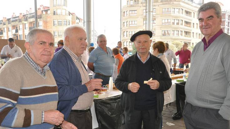 Sorterriarekin konektatzeko aitzakia perfektua  izan zuten askok, asteburuan
