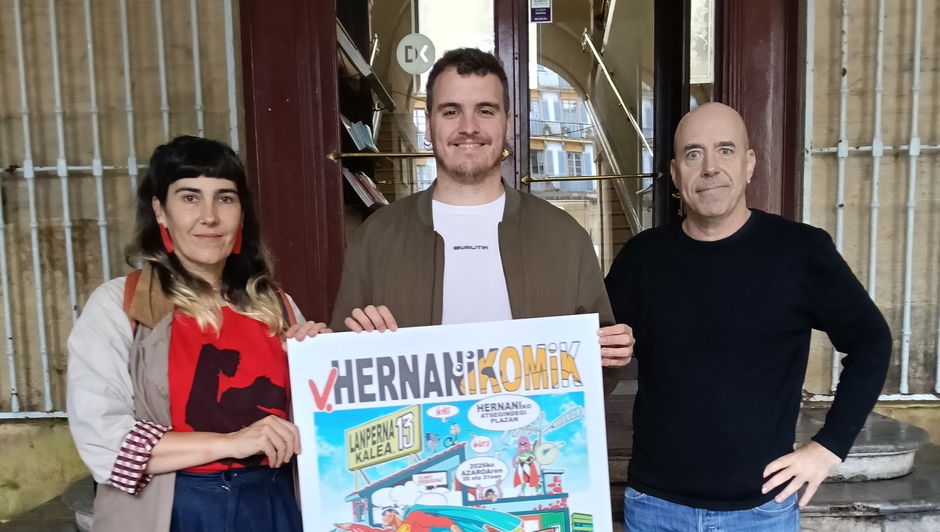 Hernanikomik azokaren bosgarren edizioa aurkeztu dute, euskera hutsekoa