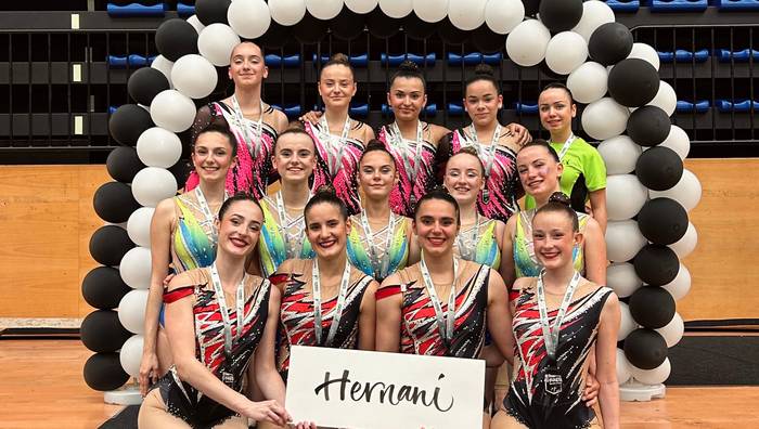 Hamaika txapelketatan aritu da Hernani Gismnastika apirilean zehar