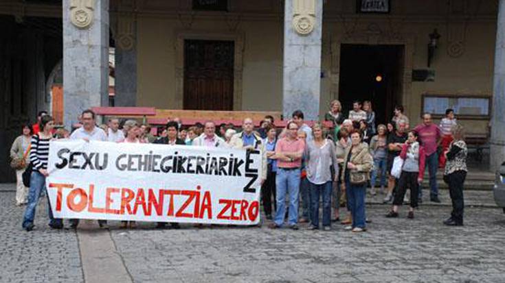 Sexu erasoen kontrako kontzentrazioa atzo