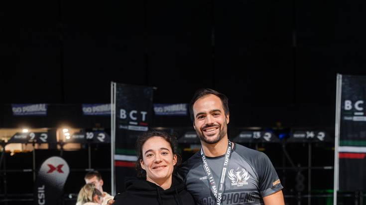 Egiazabal eta Sañudo, Basque Crossfit txapelketako podiumean