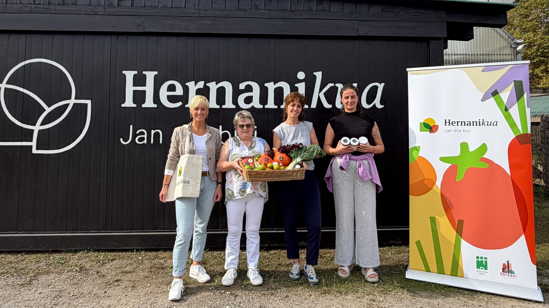 Hernaniko tokiko elikagaientzako marka aurkeztu zuten astelehenean