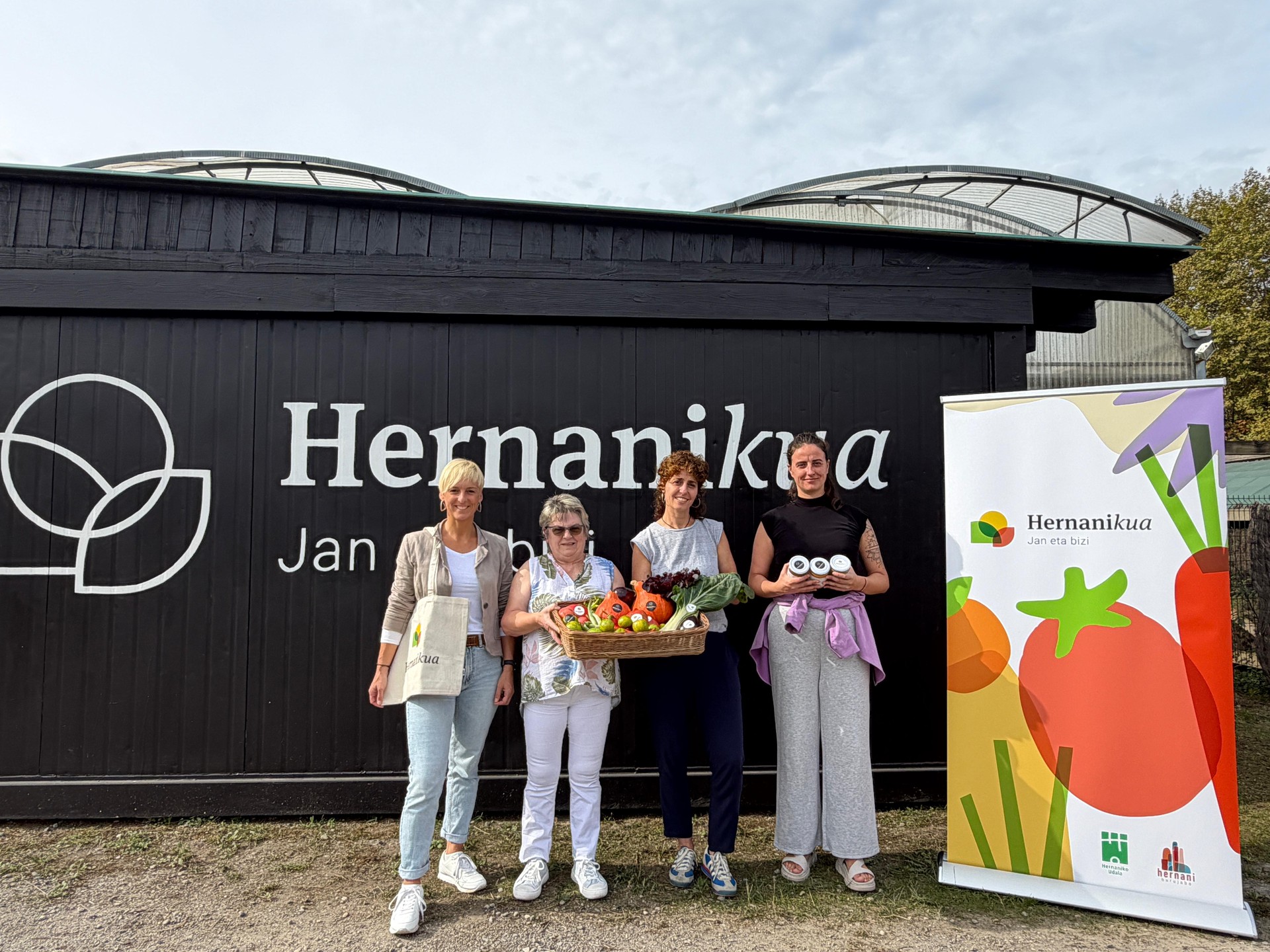Hernaniko tokiko elikagaientzako marka aurkeztu zuten astelehenean