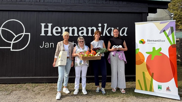 Hernaniko tokiko elikagaientzako marka aurkeztu zuten astelehenean