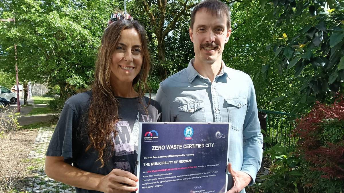 Europako Zero Zabor Ziurtagirian laugarren izarra lortu du Hernanik