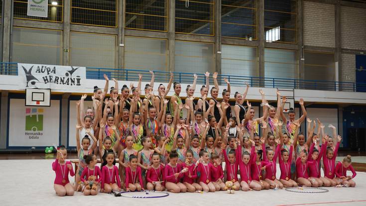 Kurtso hasierako erakustaldia, Hernani Gimnastika Kirol Klubak