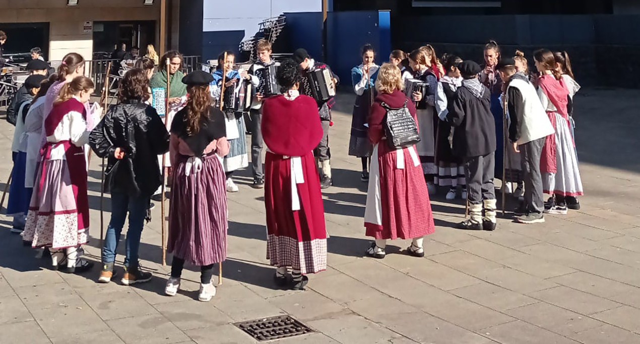 BHIko ikasleek, Santa Ageda  ospatu zuten